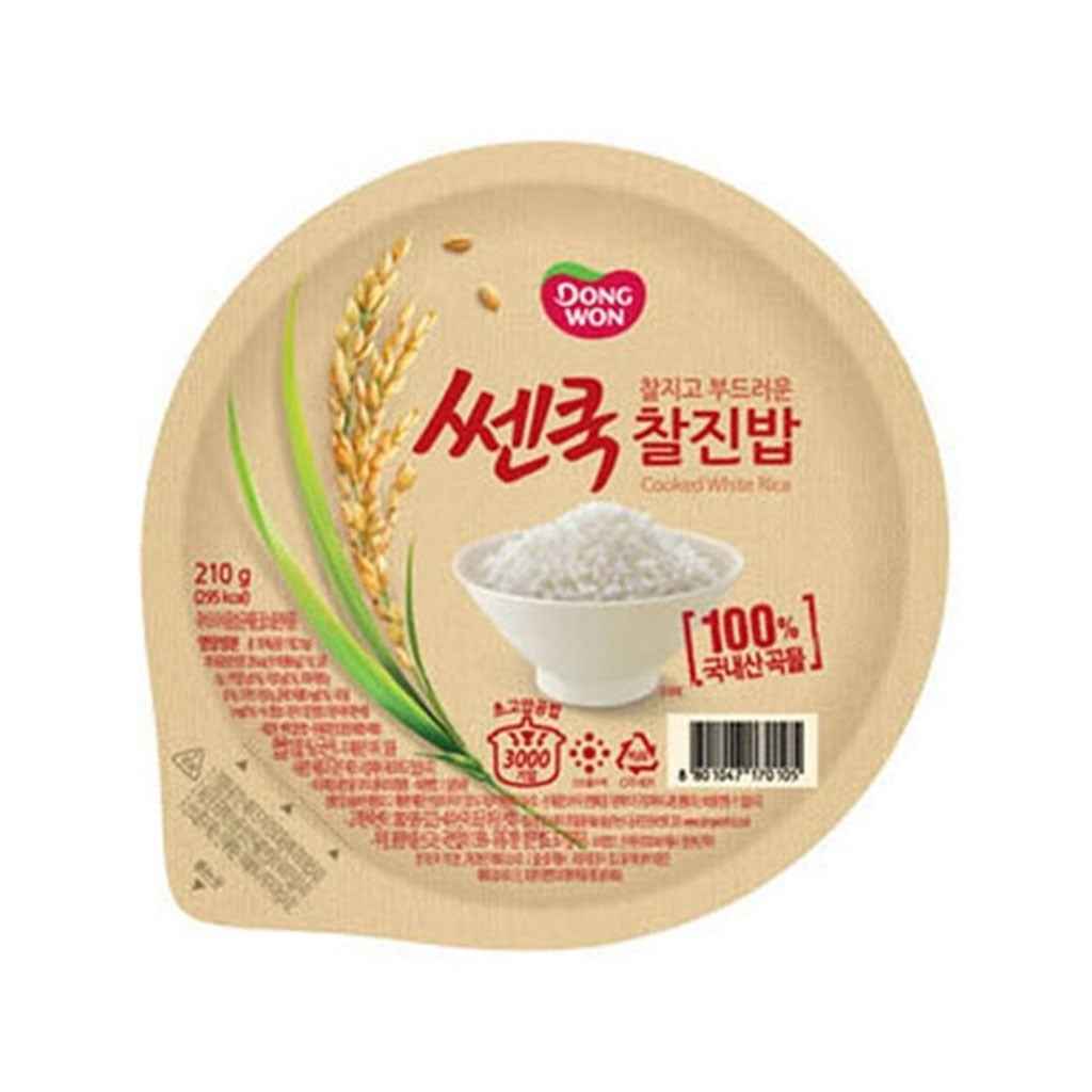 Dongwon Cooked Rice (Smooth/Sticky) 210g